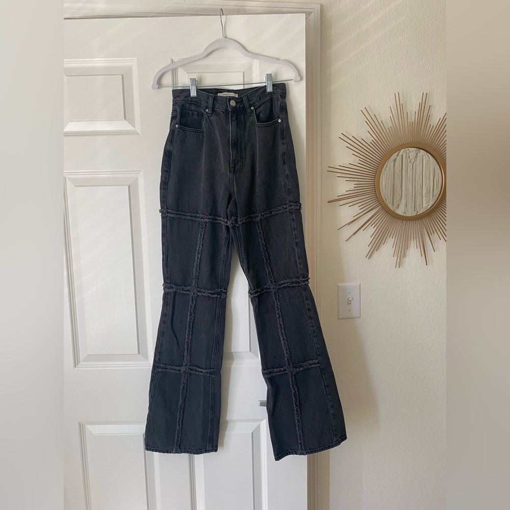 Pacsun gray-black flare jeans size 26